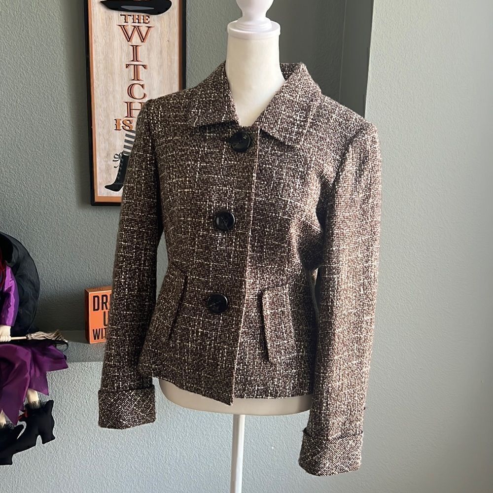 Calvin Klein Tweed Blazer  